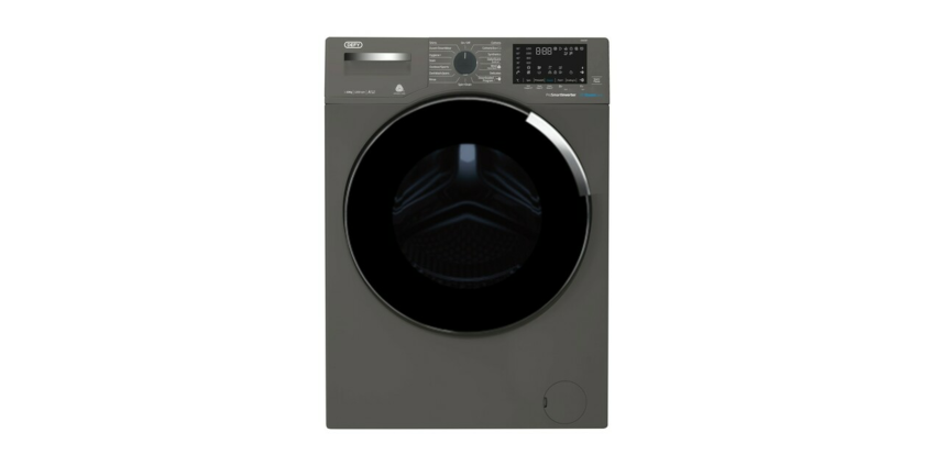 defy 10kg front load washer manhattan grey daw387