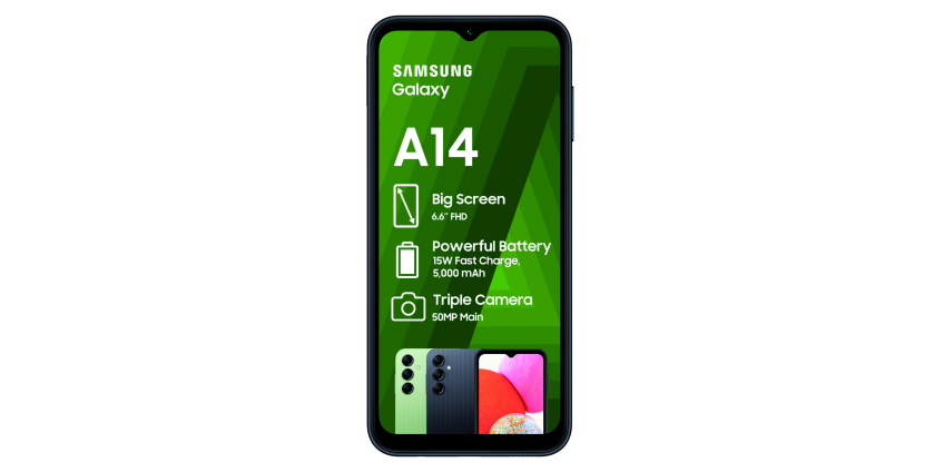 Samsung Galaxy A14 LTE Dual Sim Black - Incredible Connection