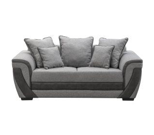 Rivaldo 2 Seater Couch, Grey