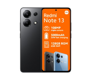 Xiaomi Redmi Note 13 Midnight Black