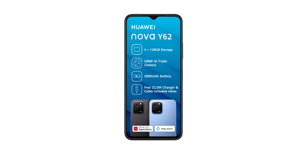 HUAWEI nova Y62 Midnight Black