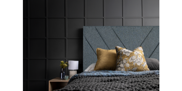 Julia Double Headboard, Grey